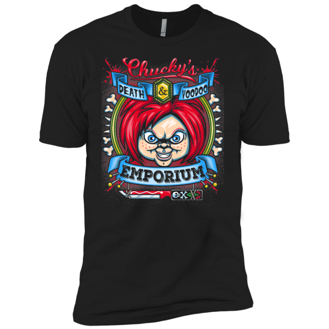 T-Shirts Black / YXS Chucky Crest Boys Premium T-Shirt