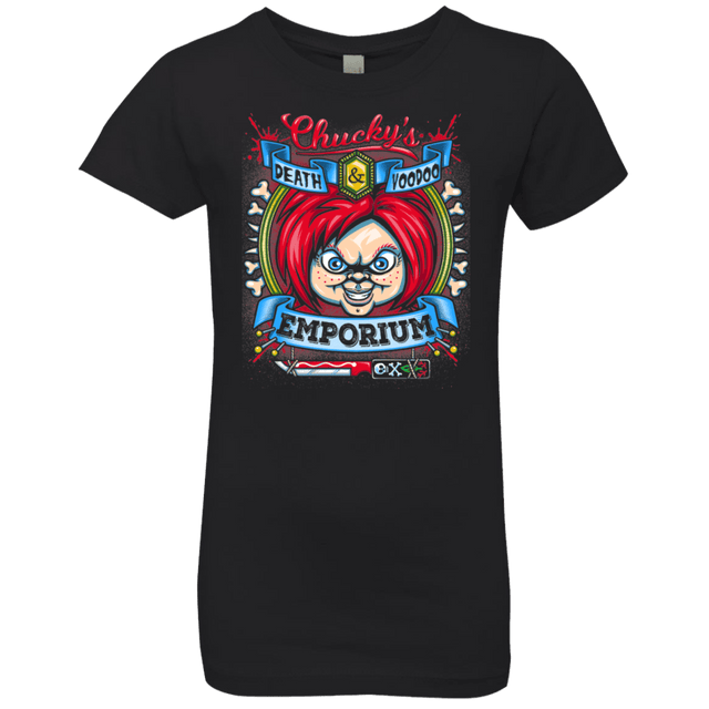 T-Shirts Black / YXS Chucky Crest Girls Premium T-Shirt