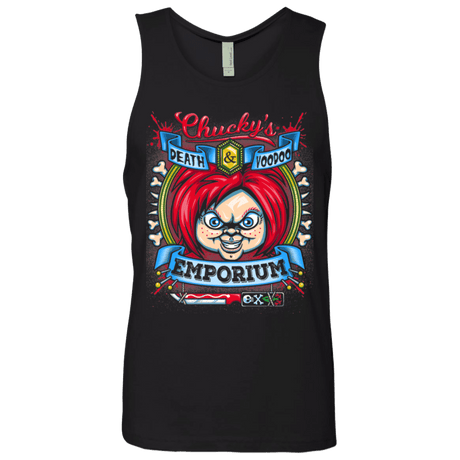 T-Shirts Black / S Chucky Crest Men's Premium Tank Top