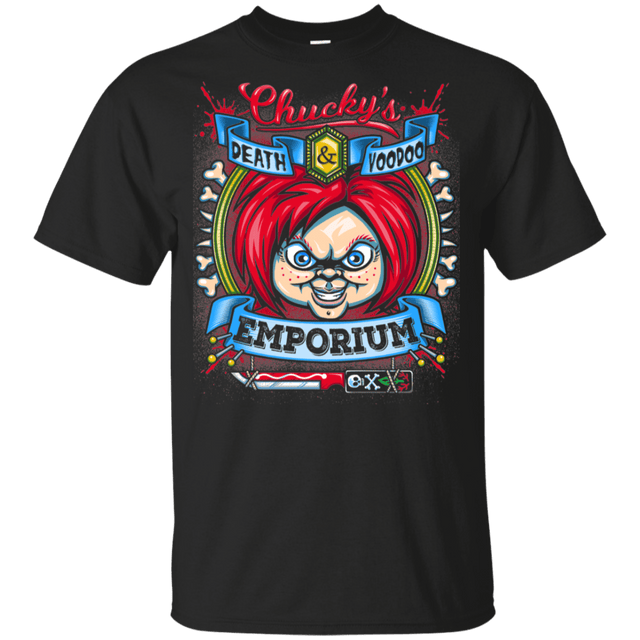 T-Shirts Black / YXS Chucky Crest Youth T-Shirt