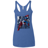T-Shirts Vintage Royal / X-Small CIVIL WAR Women's Triblend Racerback Tank