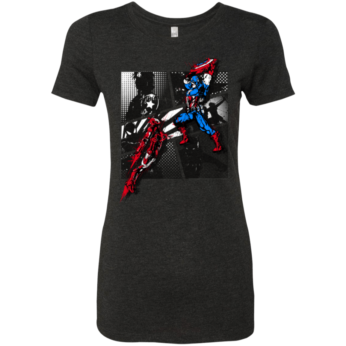 T-Shirts Vintage Black / Small CIVIL WAR Women's Triblend T-Shirt