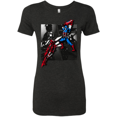 T-Shirts Vintage Black / Small CIVIL WAR Women's Triblend T-Shirt