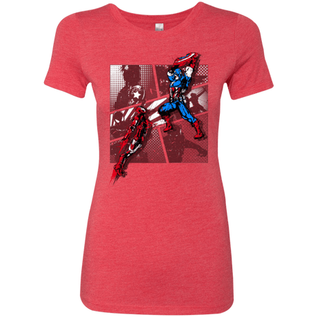 T-Shirts Vintage Red / Small CIVIL WAR Women's Triblend T-Shirt