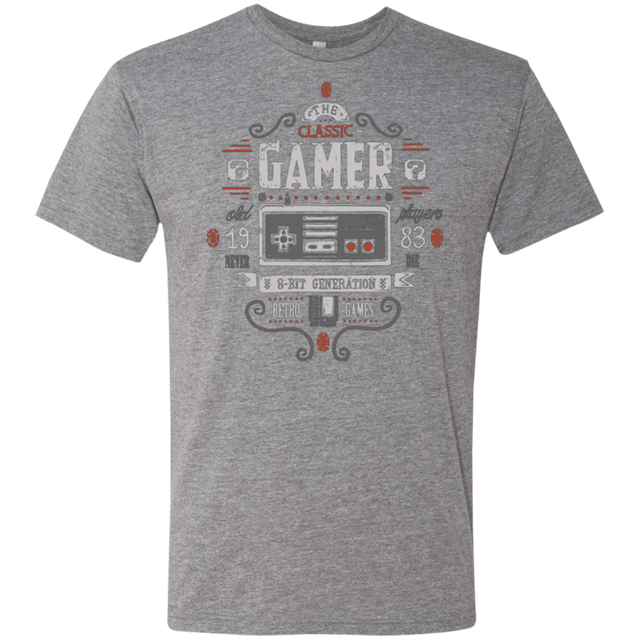 T-Shirts Premium Heather / Small Classic Gamer Men's Triblend T-Shirt