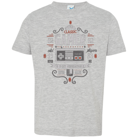 T-Shirts Heather / 2T Classic Gamer Toddler Premium T-Shirt