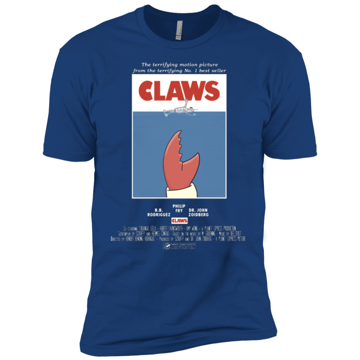 T-Shirts Royal / YXS Claws Movie Poster Boys Premium T-Shirt
