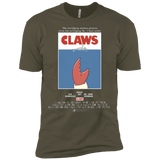 T-Shirts Military Green / X-Small Claws Movie Poster Men's Premium T-Shirt