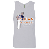 T-Shirts Heather Grey / Small Clean Eastwood Men's Premium Tank Top