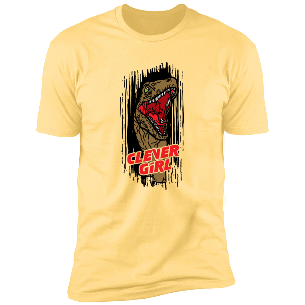 T-Shirts Banana Cream / S Clever Girl! Men's Premium T-Shirt