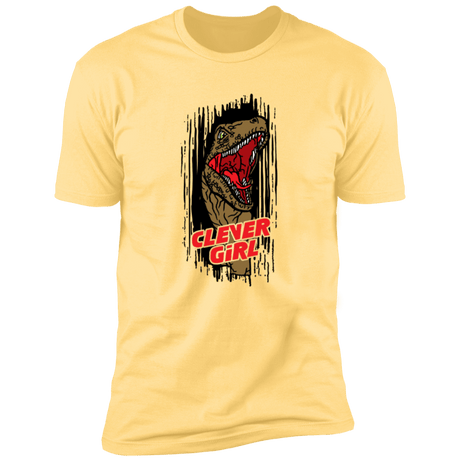 T-Shirts Banana Cream / S Clever Girl! Men's Premium T-Shirt