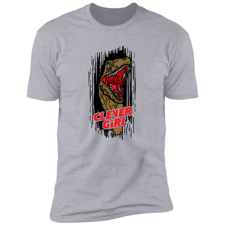 T-Shirts Heather Grey / S Clever Girl! Men's Premium T-Shirt