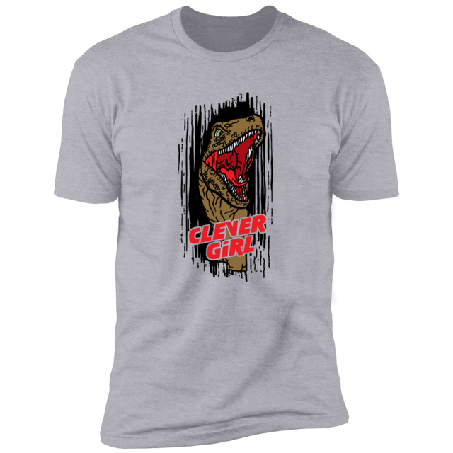 T-Shirts Heather Grey / S Clever Girl! Men's Premium T-Shirt