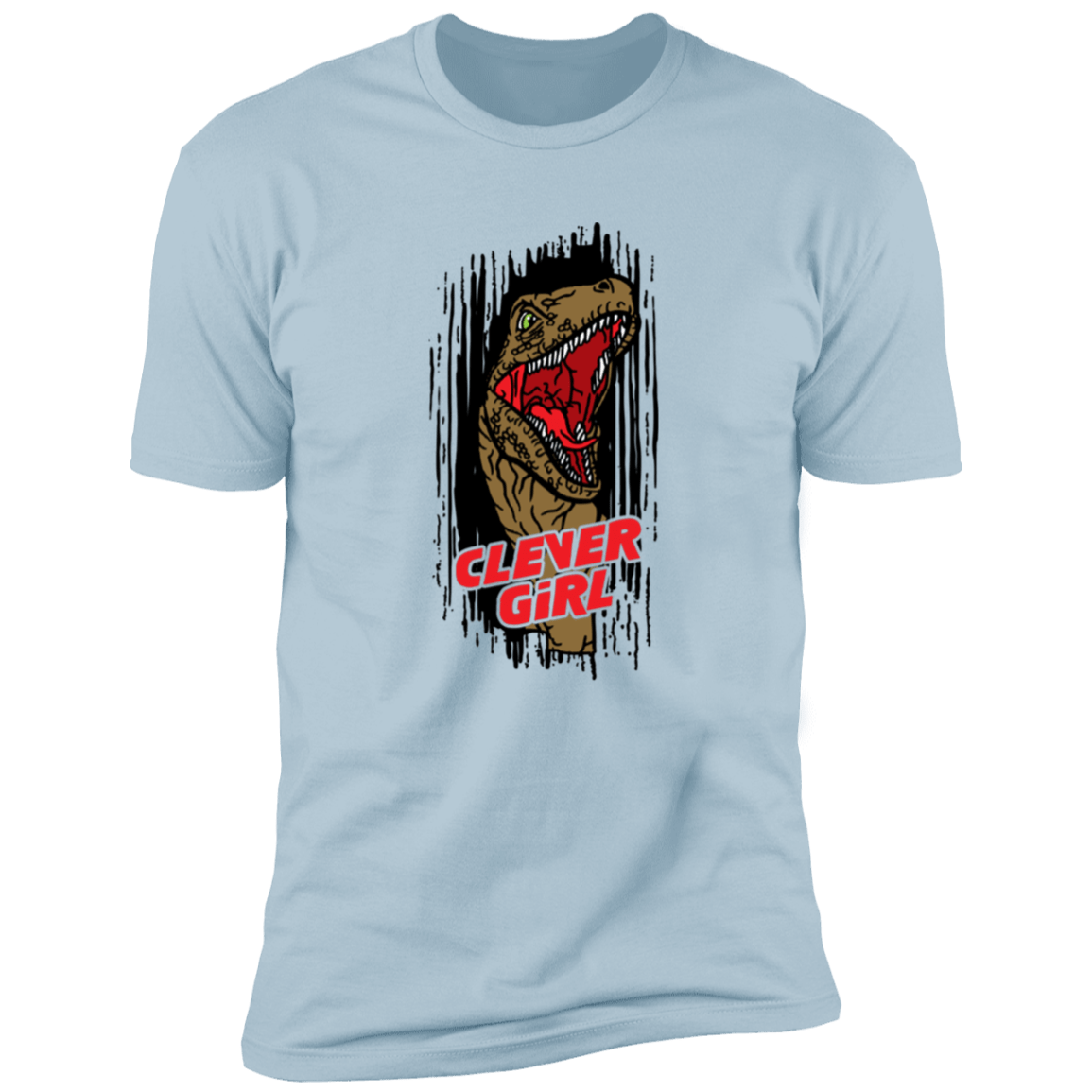 T-Shirts Light Blue / S Clever Girl! Men's Premium T-Shirt