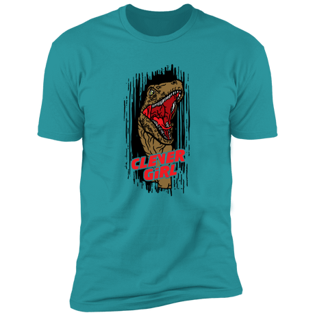 T-Shirts Tahiti Blue / S Clever Girl! Men's Premium T-Shirt