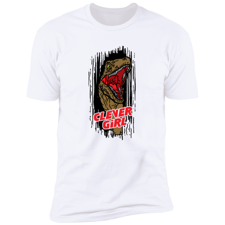 T-Shirts White / S Clever Girl! Men's Premium T-Shirt