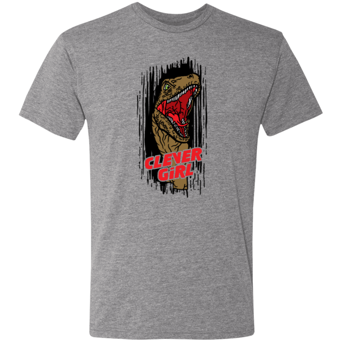 T-Shirts Premium Heather / S Clever Girl! Men's Triblend T-Shirt