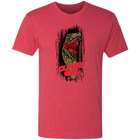 T-Shirts Vintage Red / S Clever Girl! Men's Triblend T-Shirt