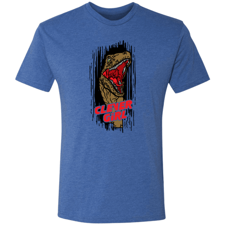 T-Shirts Vintage Royal / S Clever Girl! Men's Triblend T-Shirt