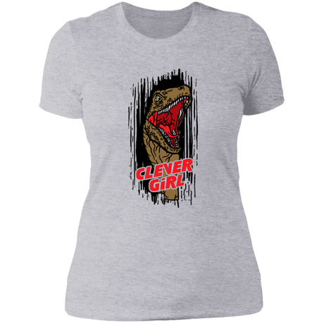 T-Shirts Heather Grey / S Clever Girl! Women's Premium T-Shirt