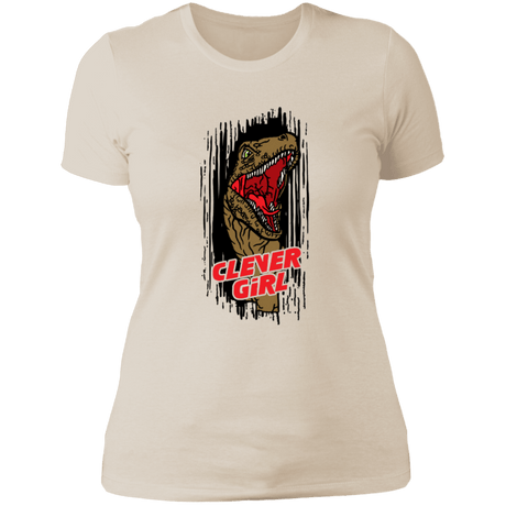 T-Shirts Ivory/ / S Clever Girl! Women's Premium T-Shirt