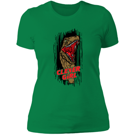 T-Shirts Kelly Green / S Clever Girl! Women's Premium T-Shirt