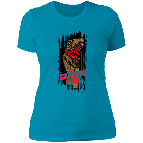 T-Shirts Turquoise / S Clever Girl! Women's Premium T-Shirt