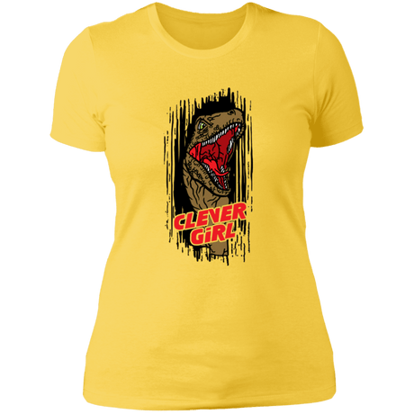 T-Shirts Vibrant Yellow / S Clever Girl! Women's Premium T-Shirt