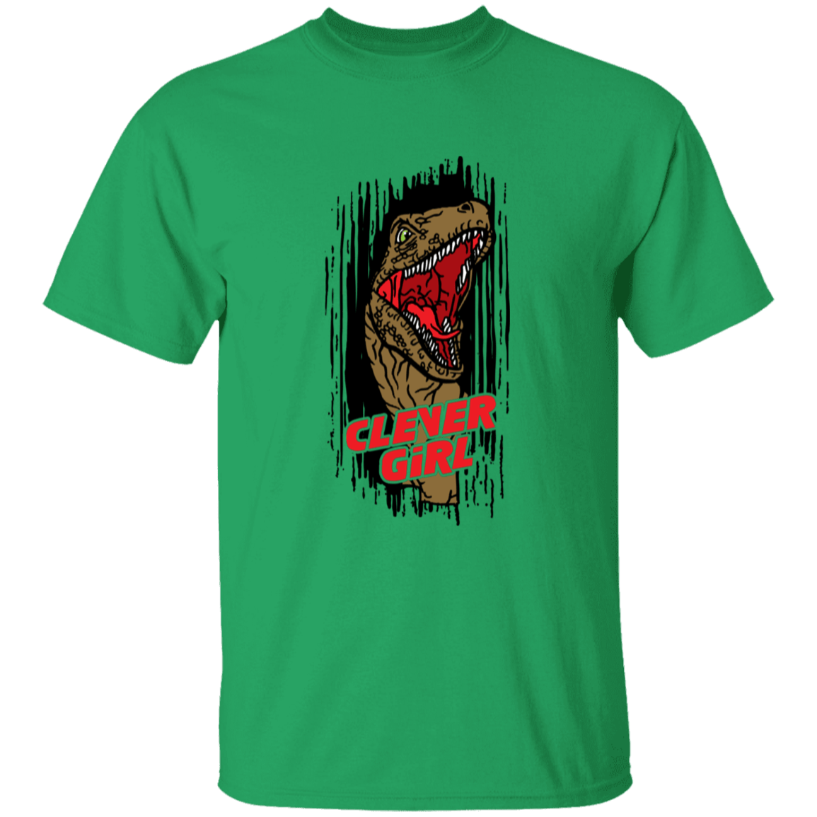 T-Shirts Irish Green / YXS Clever Girl! Youth T-Shirt