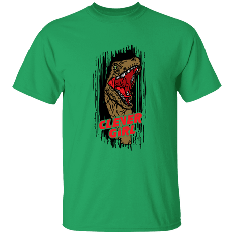 T-Shirts Irish Green / YXS Clever Girl! Youth T-Shirt