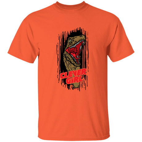 T-Shirts Orange / YXS Clever Girl! Youth T-Shirt