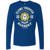 T-Shirts Royal / Small Clone Trooper Academy 02 Men's Premium Long Sleeve