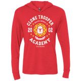 T-Shirts Vintage Red / X-Small Clone Trooper Academy 02 Triblend Long Sleeve Hoodie Tee
