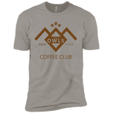 T-Shirts Light Grey / X-Small Coffee Club Men's Premium T-Shirt