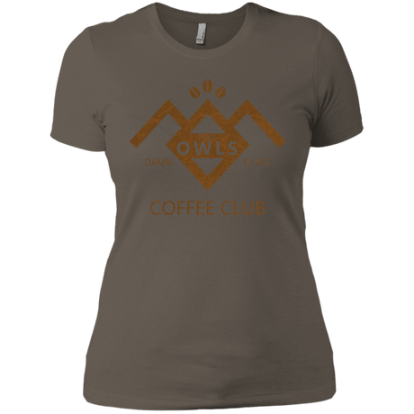 T-Shirts Warm Grey / X-Small Coffee Club Women's Premium T-Shirt