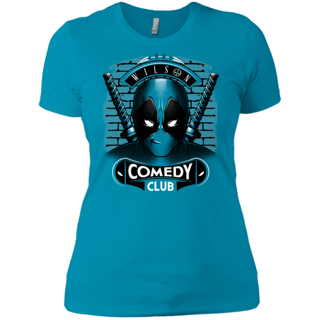 T-Shirts Turquoise / X-Small Comedy Club Women's Premium T-Shirt