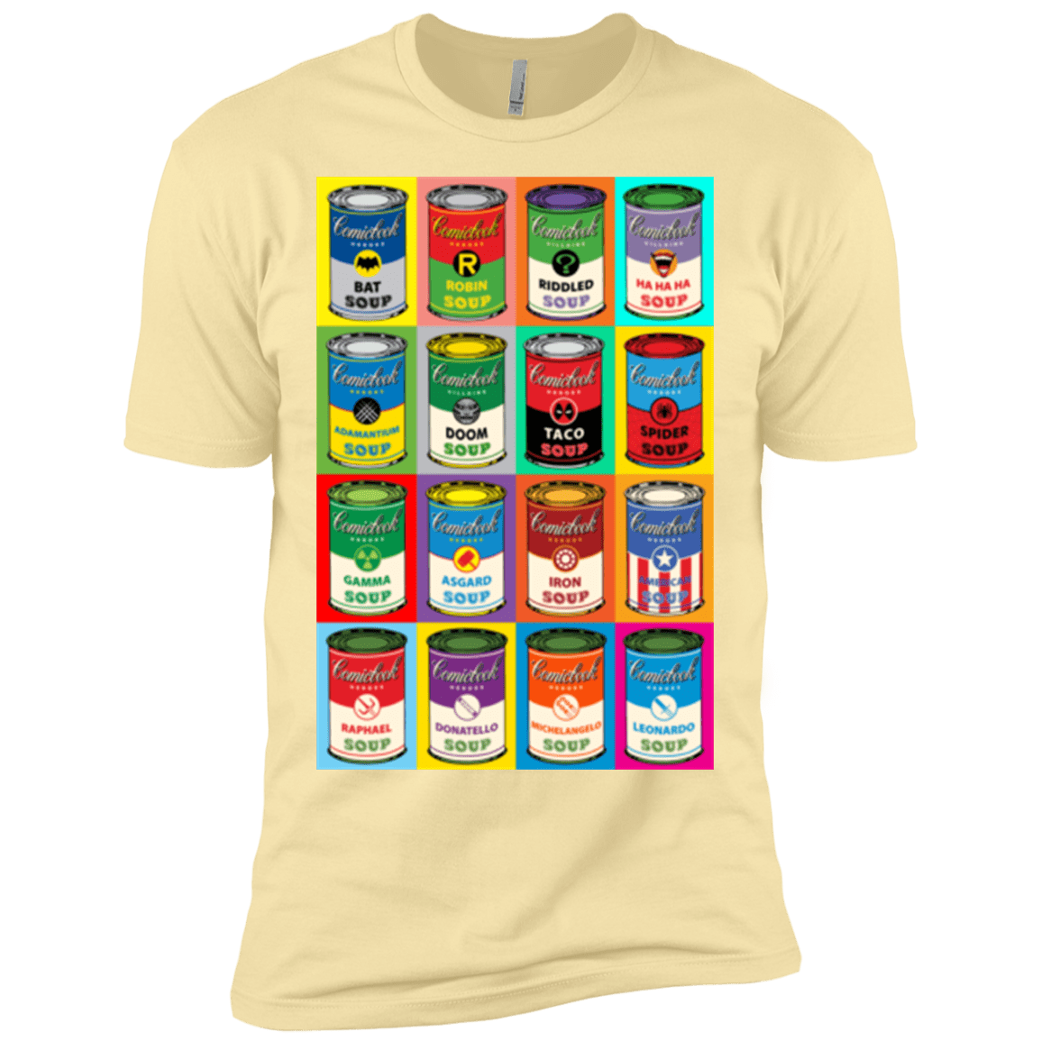 T-Shirts Banana Cream / X-Small Comic Soup Men's Premium T-Shirt