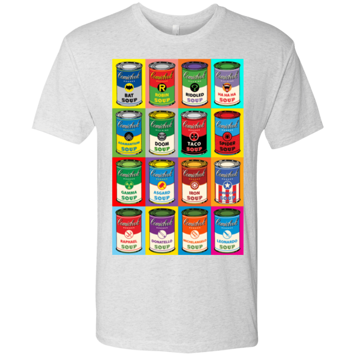 T-Shirts Heather White / Small Comic Soup Men's Triblend T-Shirt