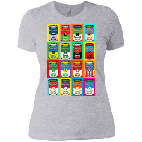 T-Shirts Heather Grey / X-Small Comic Soup Women's Premium T-Shirt