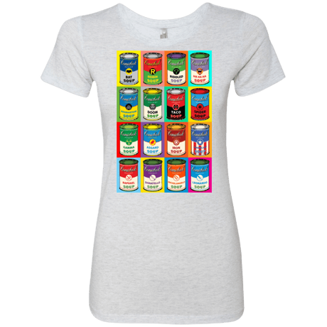 T-Shirts Heather White / Small Comic Soup Women's Triblend T-Shirt