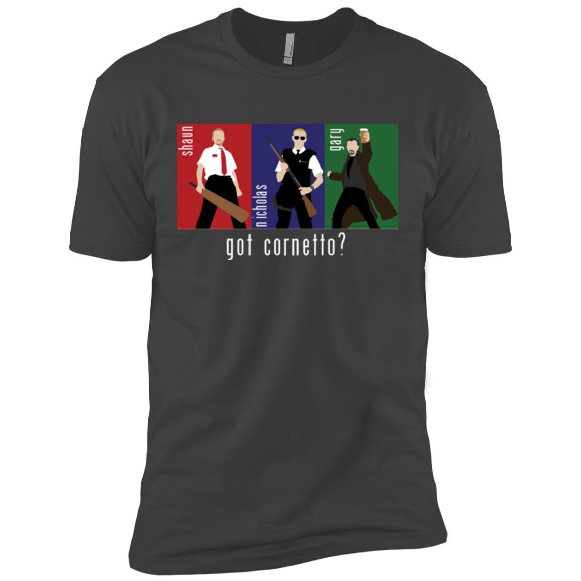 T-Shirts Heavy Metal / X-Small Cornetto Men's Premium T-Shirt