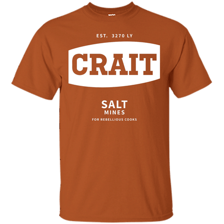 T-Shirts Texas Orange / S Crait Saxa Salt T-Shirt