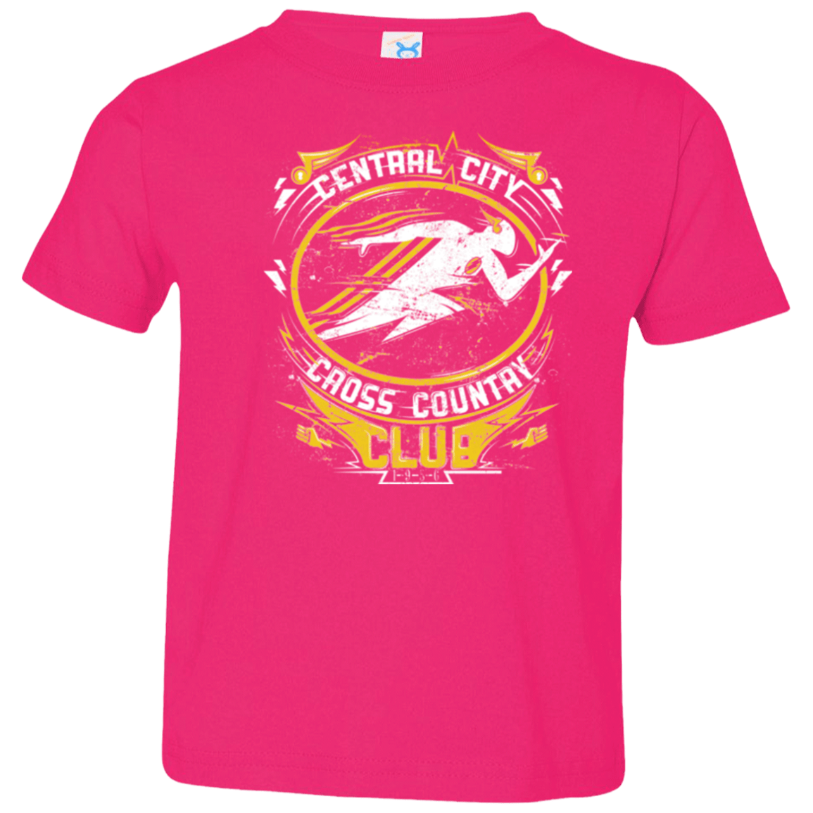 T-Shirts Hot Pink / 2T Cross Country Club Toddler Premium T-Shirt