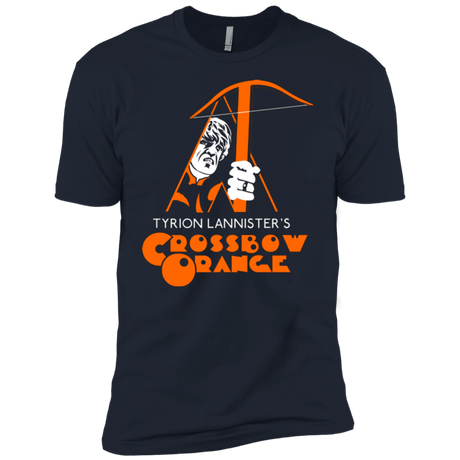 T-Shirts Midnight Navy / YXS Crossbow Orange Boys Premium T-Shirt