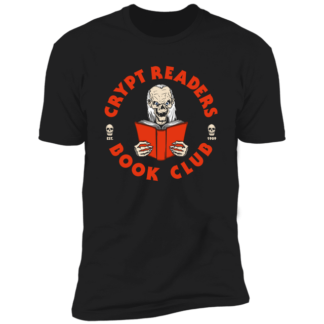 T-Shirts Black / X-Small Crypt Readers Book Club Men's Premium T-Shirt