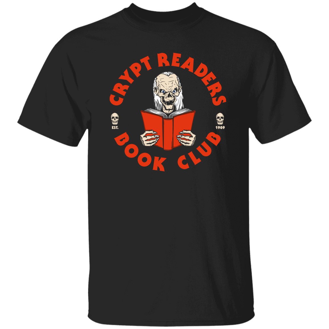 T-Shirts Black / S Crypt Readers Book Club T-Shirt