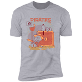 T-Shirts Heather Grey / S Cute Pirates Men's Premium T-Shirt