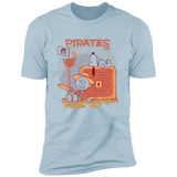 T-Shirts Light Blue / S Cute Pirates Men's Premium T-Shirt
