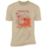T-Shirts Sand / S Cute Pirates Men's Premium T-Shirt