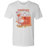 T-Shirts Heather White / S Cute Pirates Men's Triblend T-Shirt